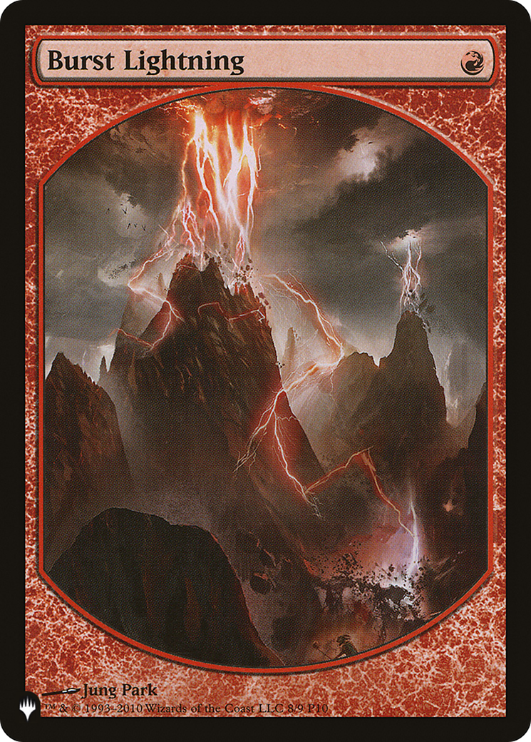 Burst Lightning (P10) (LIST-9-AUG) - The List