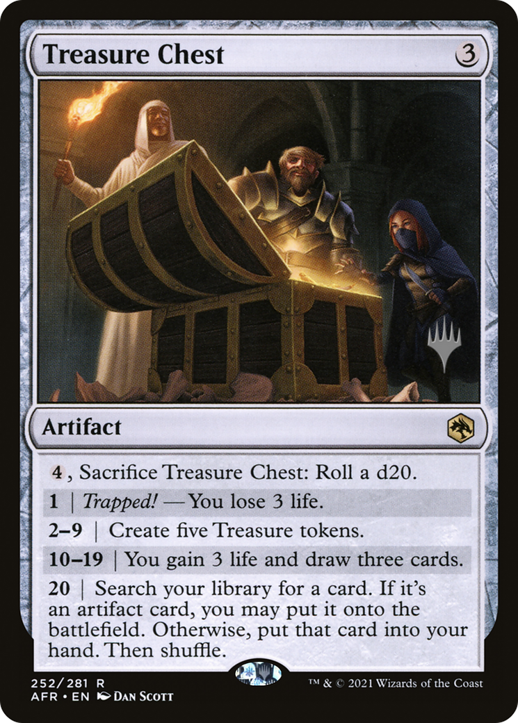 Treasure Chest (PPAFR-252) - Adventures in the Forgotten Realms Promos Foil