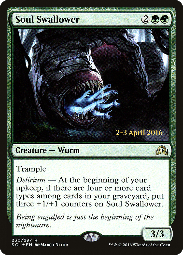 Soul Swallower (PRE-230) - Shadows over Innistrad Promos Foil