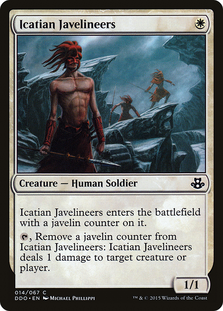 Icatian Javelineers (DDO-014) - Duel Decks: Elspeth vs. Kiora