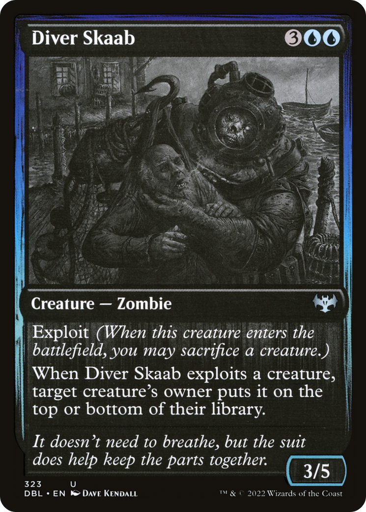 Diver Skaab (DBL-323) - Innistrad: Double Feature Foil