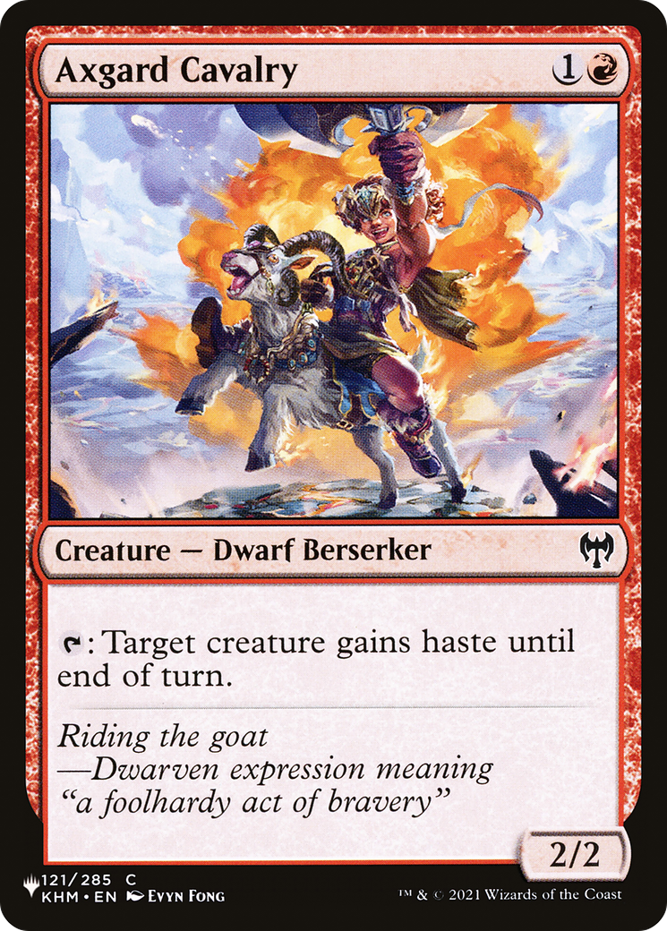 Axgard Cavalry (LIST-121/285) - The List