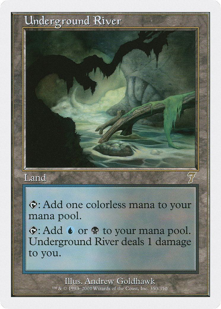 Underground River (7ED-350) - 7th Edition