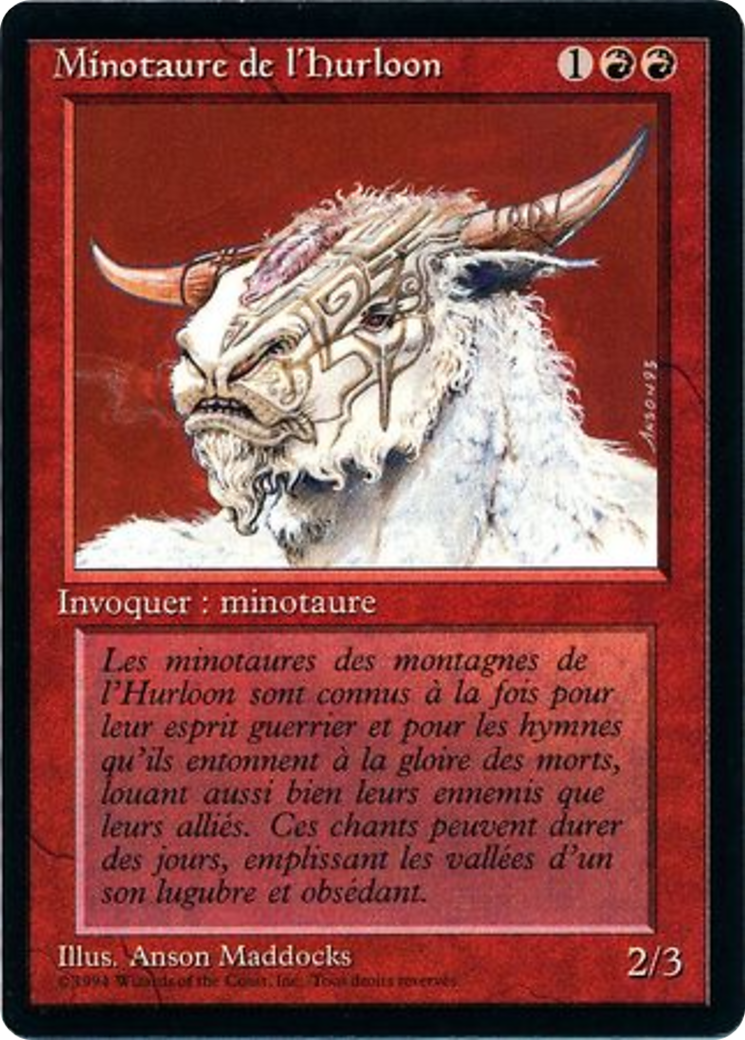 Hurloon Minotaur (FBB-) - Foreign Black Border