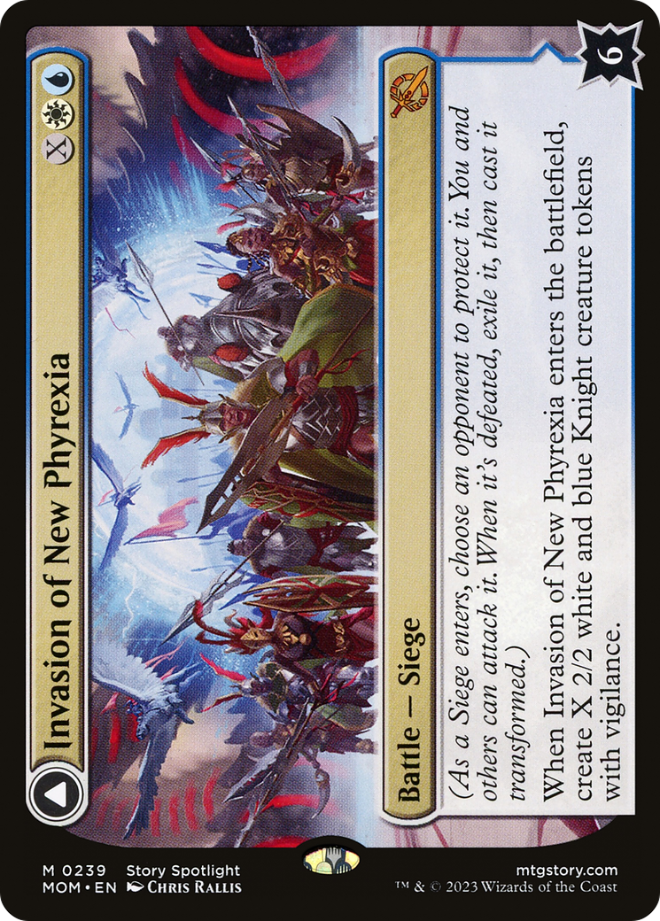 Invasion of New Phyrexia (MOM-239) - March of the Machine Foil