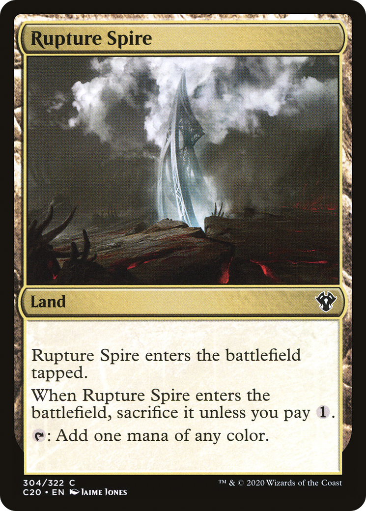 Rupture Spire (C20-304) - Commander 2020