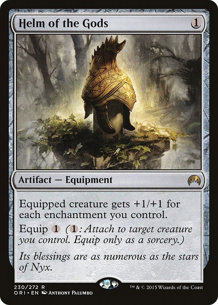 Helm of the Gods (ORI-230) - Magic Origins Foil