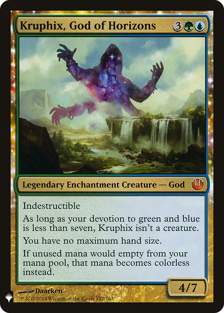 Kruphix, God of Horizons (LIST-152) - The List: (enchantment)