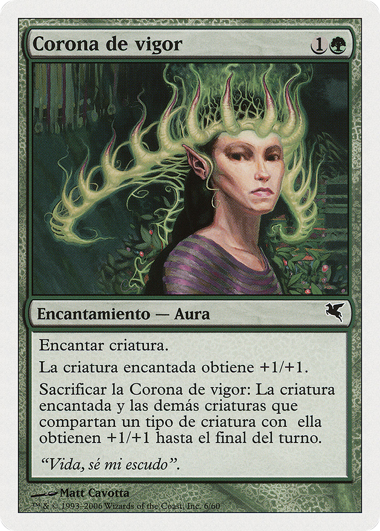 Crown of Vigor (Spanish) - "Corona de vigor" (PSAL-0D6) - Salvat 2005