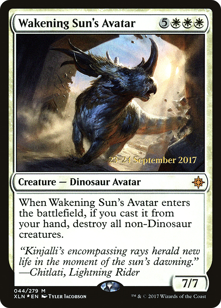Wakening Sun's Avatar (PRE-044) - Ixalan Promos Foil