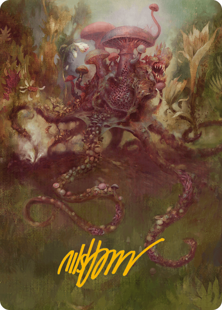 Sowing Mycospawn // Sowing Mycospawn (AMH3-040) - Modern Horizons 3 Art Series (Borderless) Foil