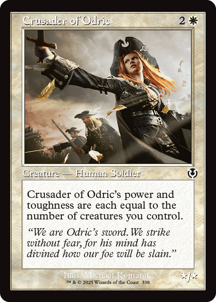 Crusader of Odric (Retro Frame) (INR-338) - Innistrad Remastered Foil