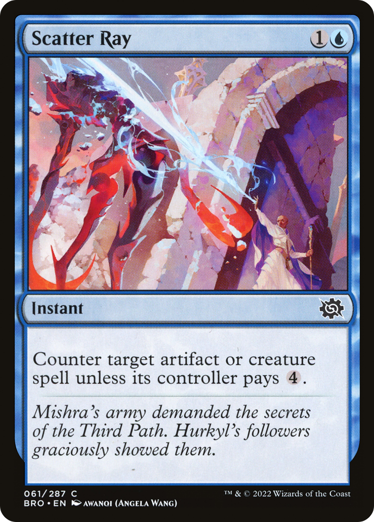Scatter Ray (BRO-061) - The Brothers' War Foil
