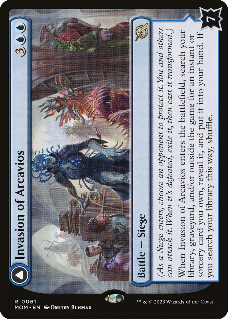 Invasion of Arcavios (MOM-061) - March of the Machine Foil