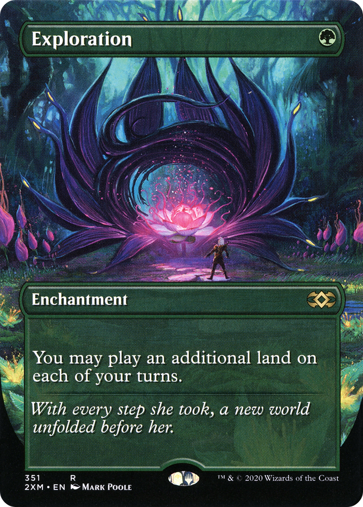 Exploration (Borderless) (2XM-351) - Double Masters (Borderless) Foil
