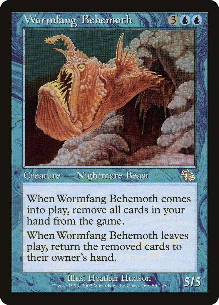 Wormfang Behemoth (JUD-055) - Judgment Foil