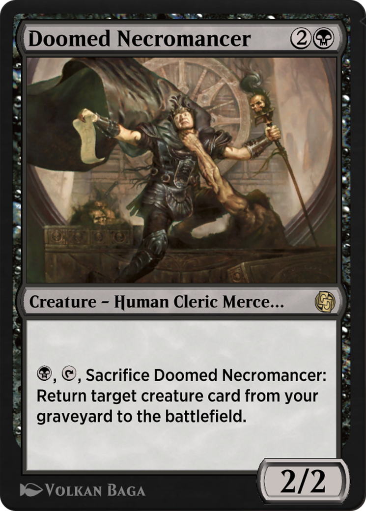 Doomed Necromancer (AJMP-137) - Jumpstart Arena Exclusives