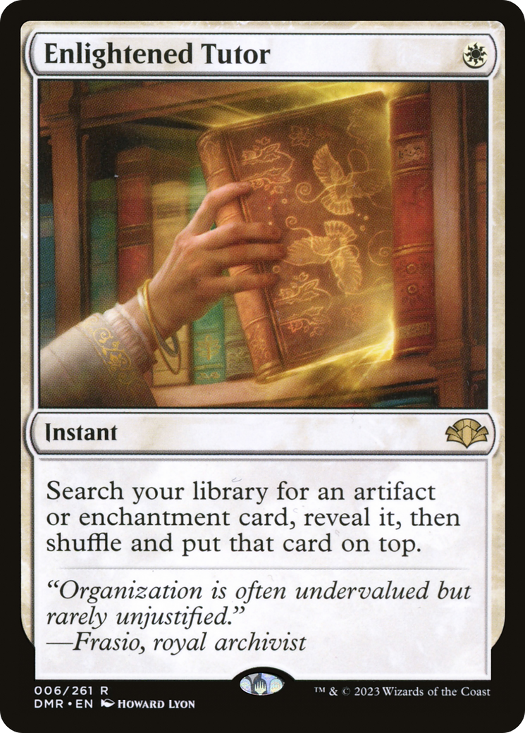 Enlightened Tutor (DMR-006) - Dominaria Remastered Foil