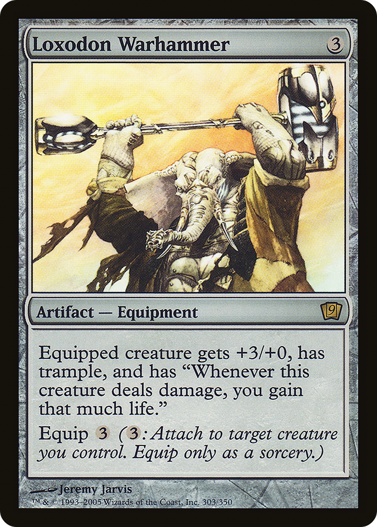 Loxodon Warhammer (9ED-303) - 9th Edition