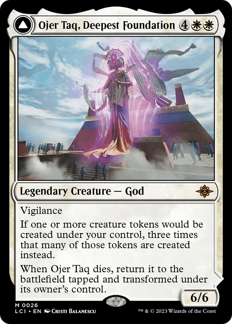 Ojer Taq, Deepest Foundation (LCI-026) - The Lost Caverns of Ixalan