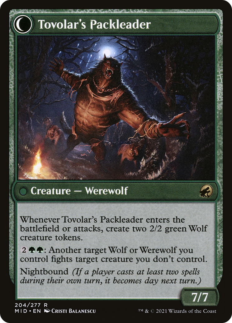 Tovolar's Huntmaster (LIST-MID-204) - The List: (Double Faced Transform)