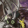 Archfiend of Despair // Archfiend of Despair (ACMM-012) - Commander Masters Art Series (Borderless) Foil