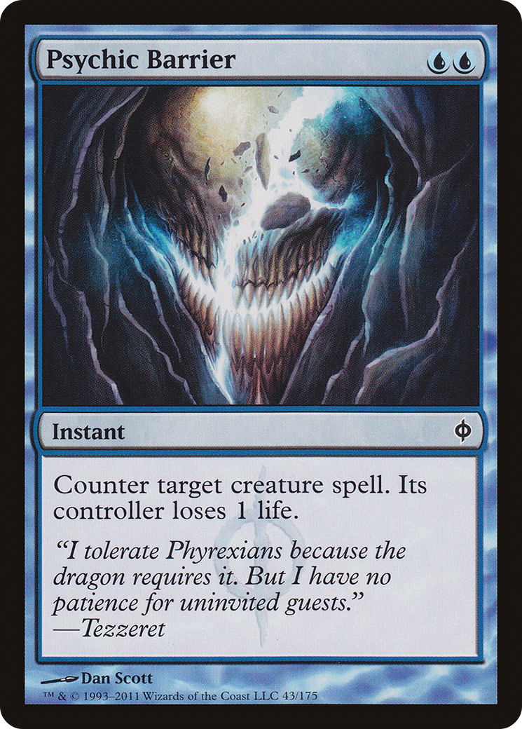 Psychic Barrier (NPH-043) - New Phyrexia