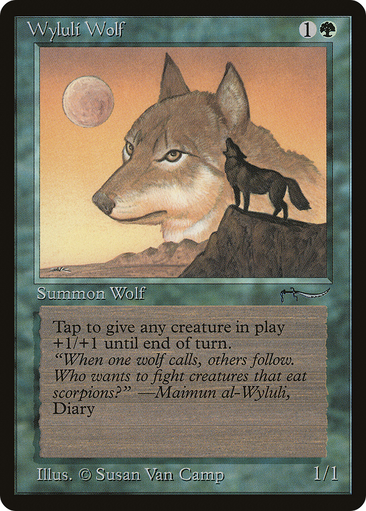 Wyluli Wolf (Light) (ARN-) - Arabian Nights