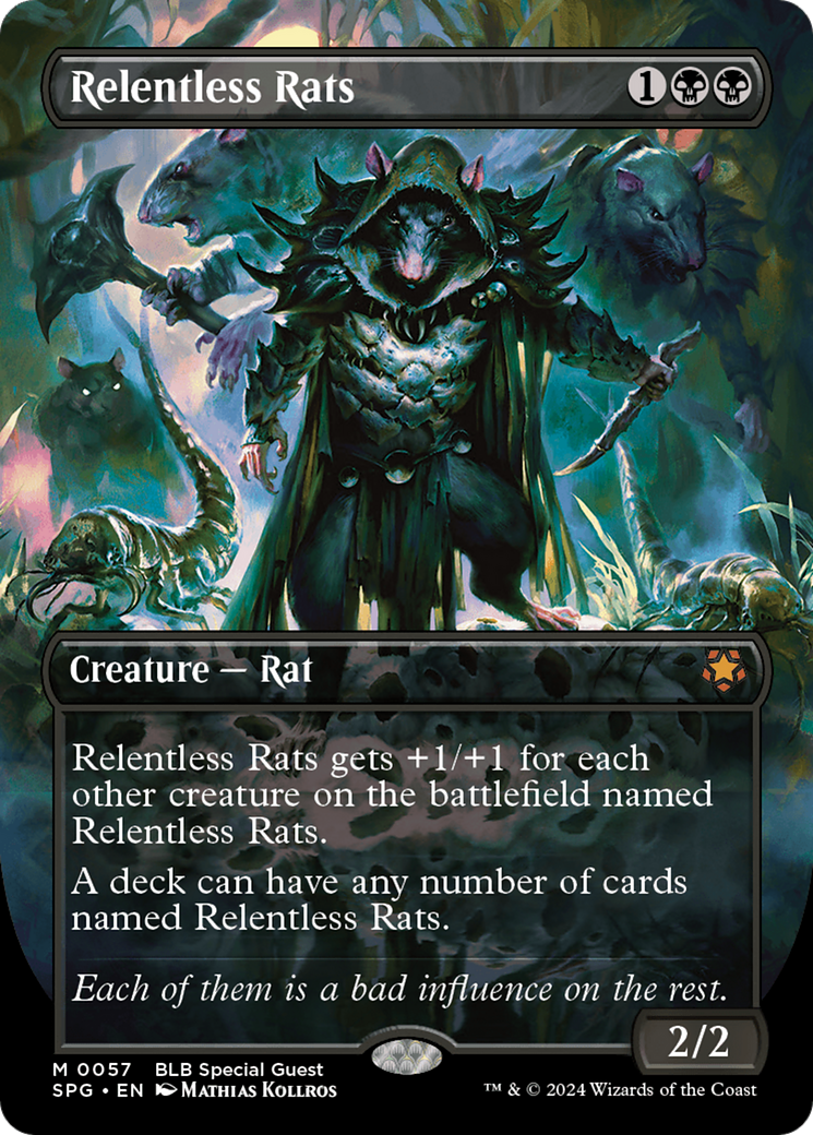 Relentless Rats (Borderless) (SPG-057) - Special Guests (Borderless)