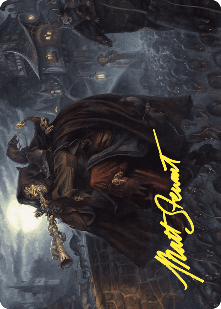Totentanz, Swarm Piper // Totentanz, Swarm Piper (AWOE-033) - Wilds of Eldraine Art Series (Borderless) Foil