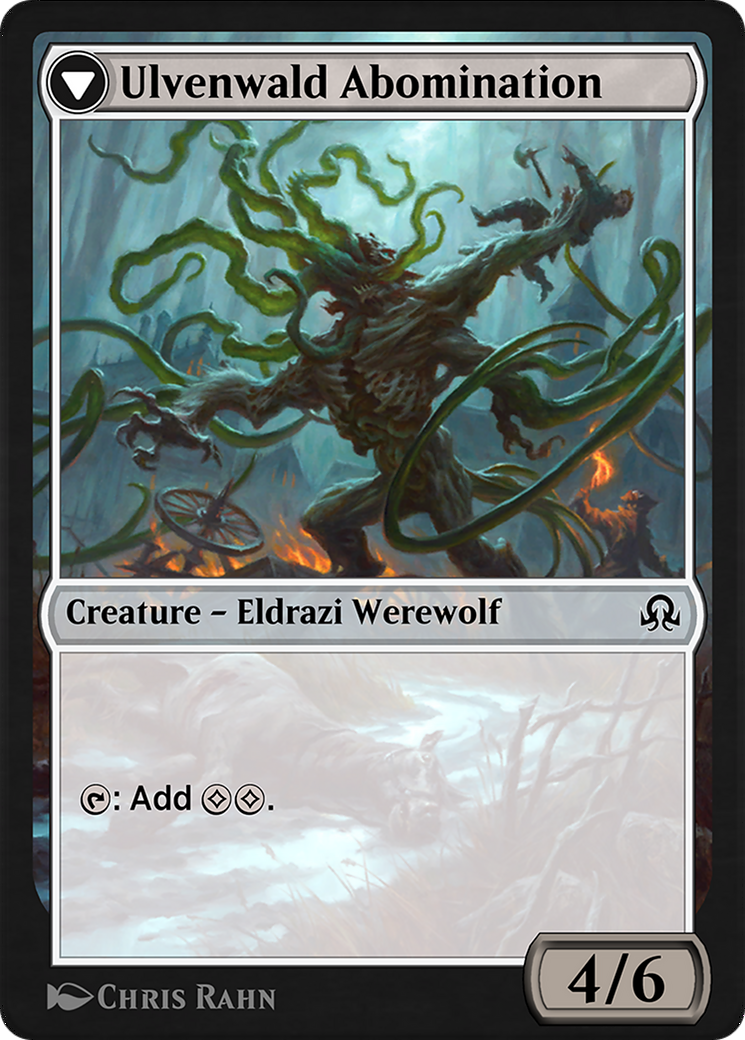 Ulvenwald Captive // Ulvenwald Abomination (SIR-221) - Shadows over Innistrad Remastered