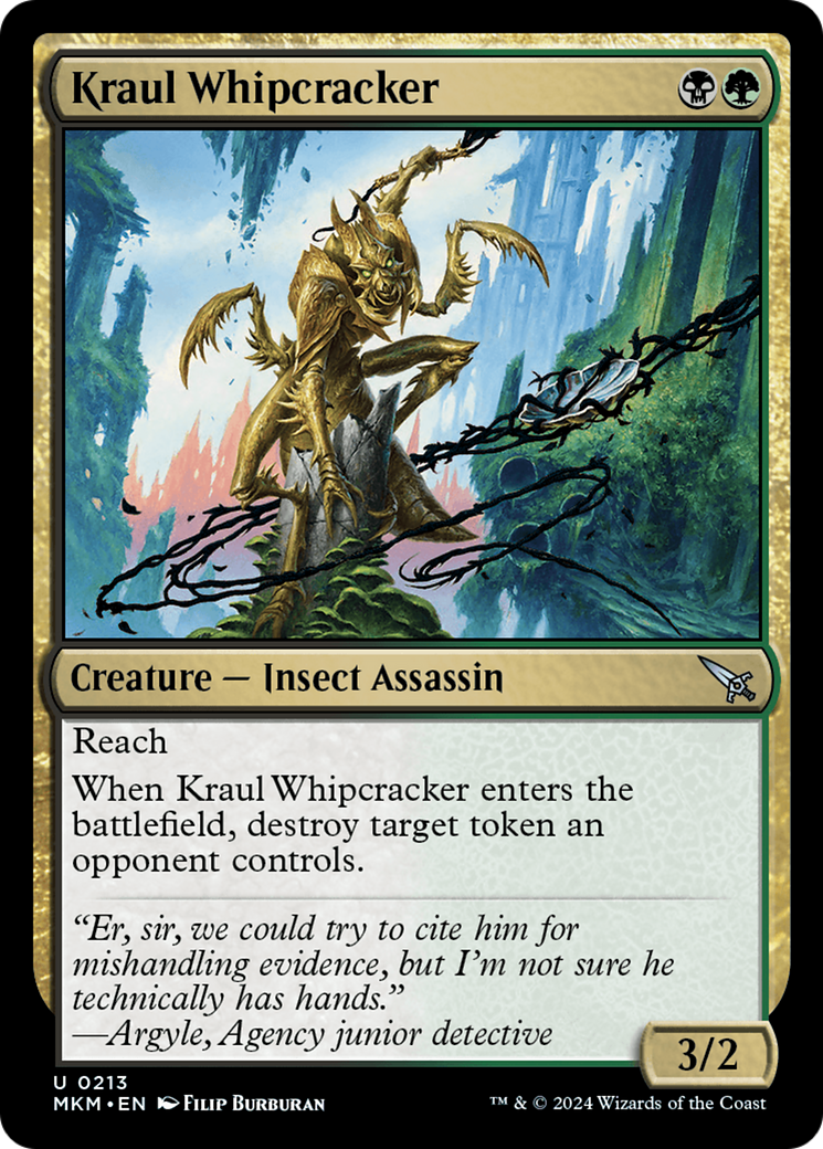 Kraul Whipcracker (b) (MKM-213) - Murders at Karlov Manor