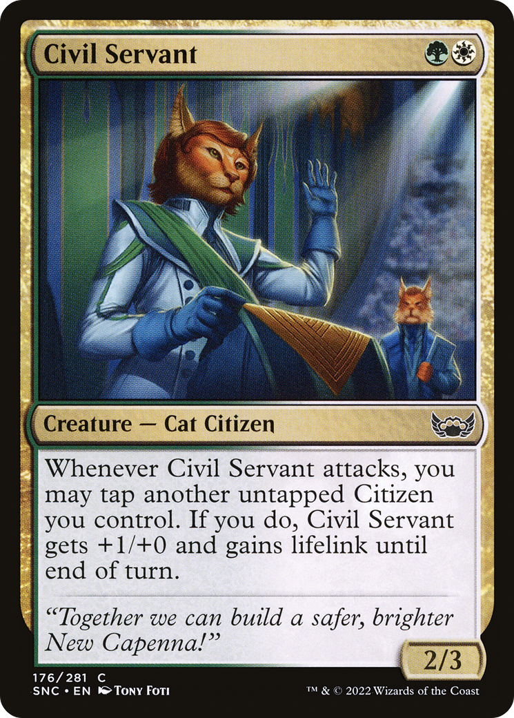 Civil Servant (SNC-176) - Streets of New Capenna