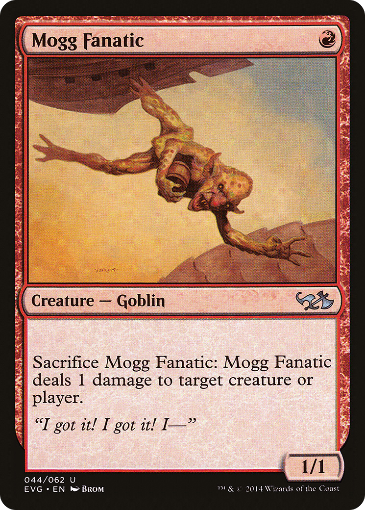 Mogg Fanatic (DD3-) - Duel Decks Anthology: Elves vs. Goblins