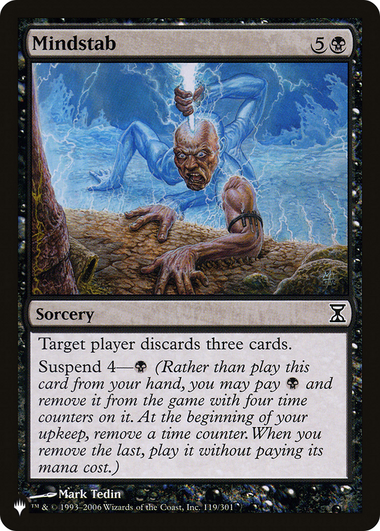 Mindstab (LIST-119/301) - The List
