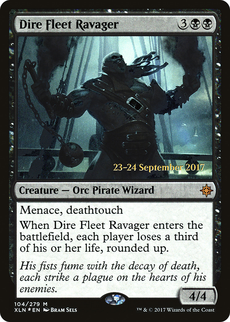 Dire Fleet Ravager (PRE-104) - Ixalan Promos Foil