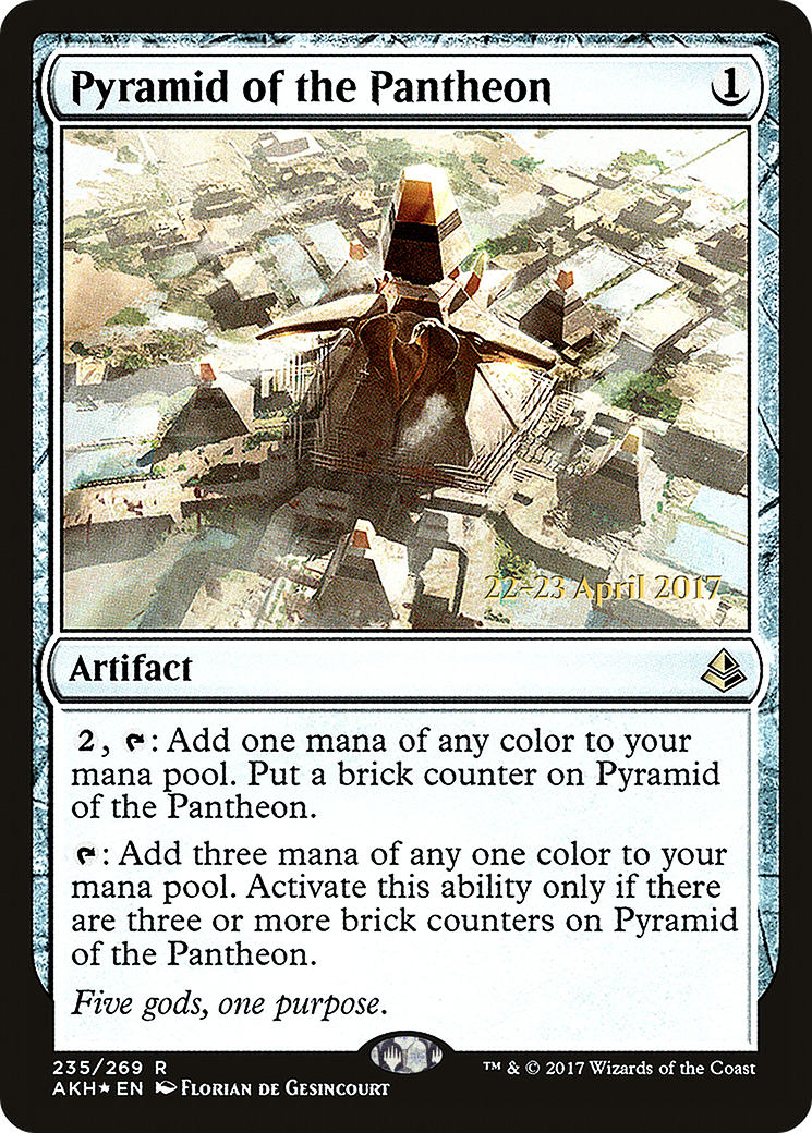 Pyramid of the Pantheon (PRE-235) - Amonkhet Promos Foil
