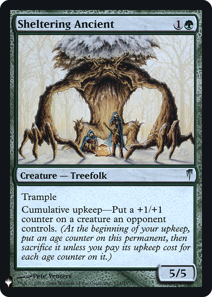 Sheltering Ancient (LIST-121) - The List Foil