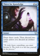 Thirst for Knowledge (CMR-103) - Commander Legends Foil