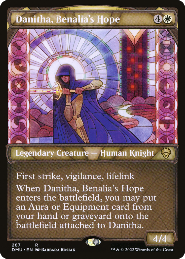 Danitha, Benalia's Hope (Showcase) (DMU-287) - Dominaria United: (Showcase) Foil