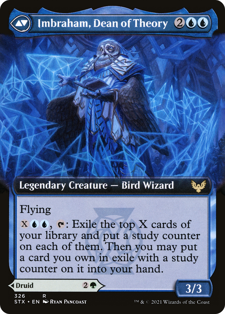 Kianne, Dean of Substance (Extended Art) (STX-326) - Strixhaven: School of Mages: (Extended Art) Foil