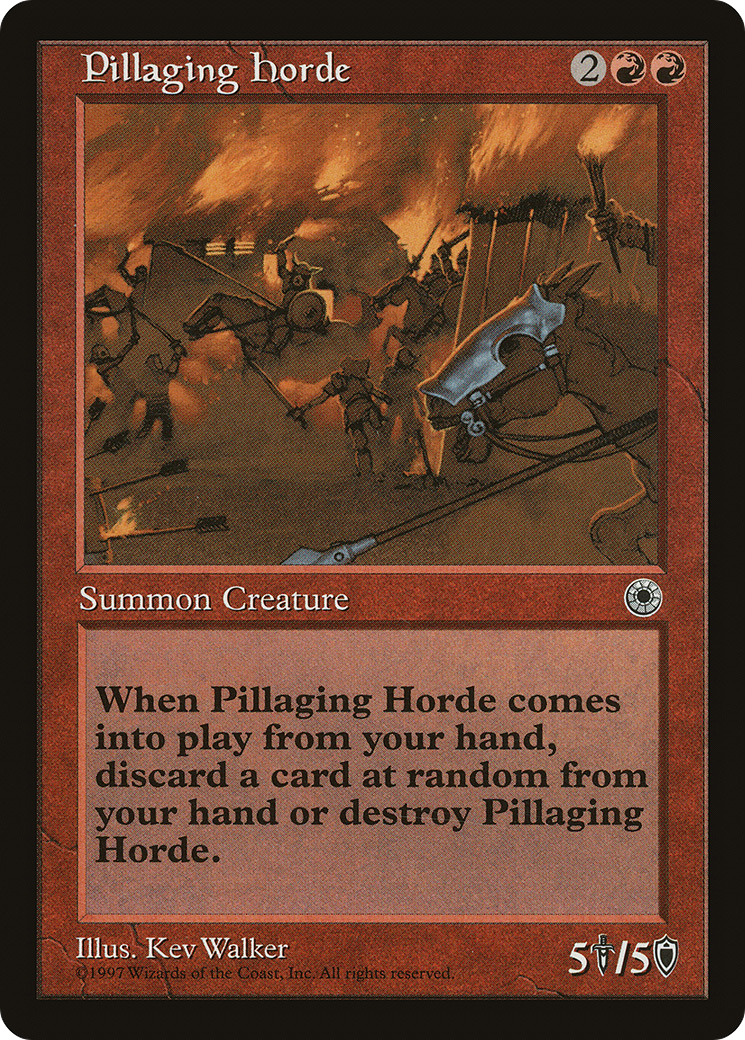 Pillaging Horde (POR-) - Portal