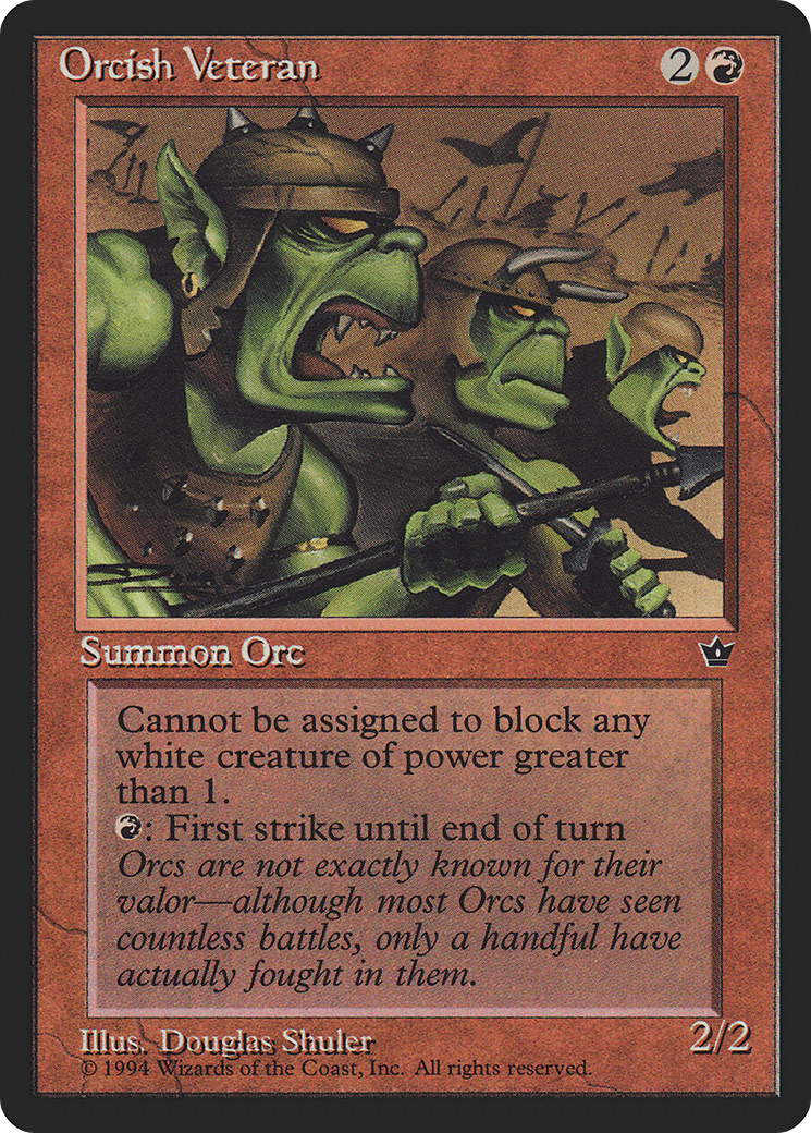 Orcish Veteran (FEM-) - Fallen Empires