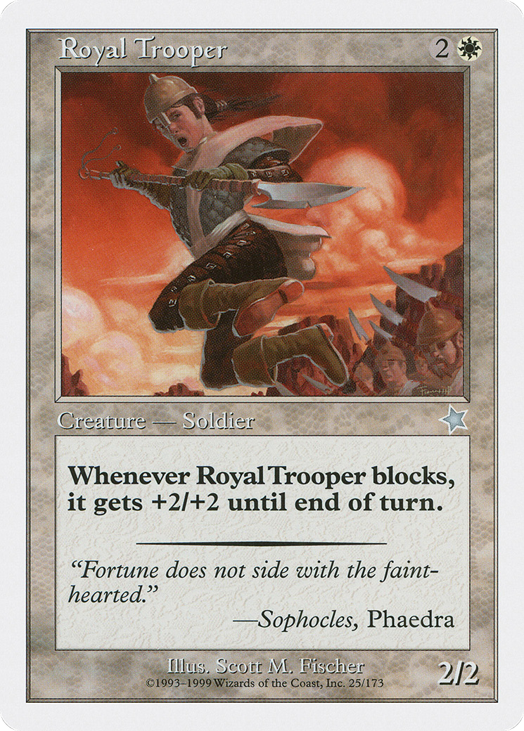Royal Trooper (S99-025) - Starter 1999