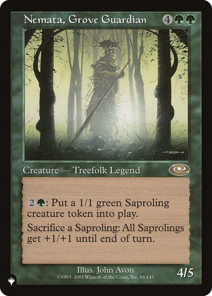 Nemata, Grove Guardian (LIST-85/143) - The List