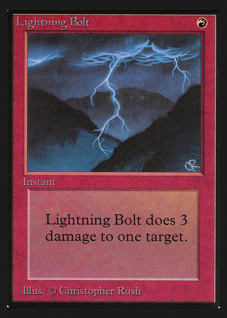 Lightning Bolt (CE) (CED-) - Collectors' Edition