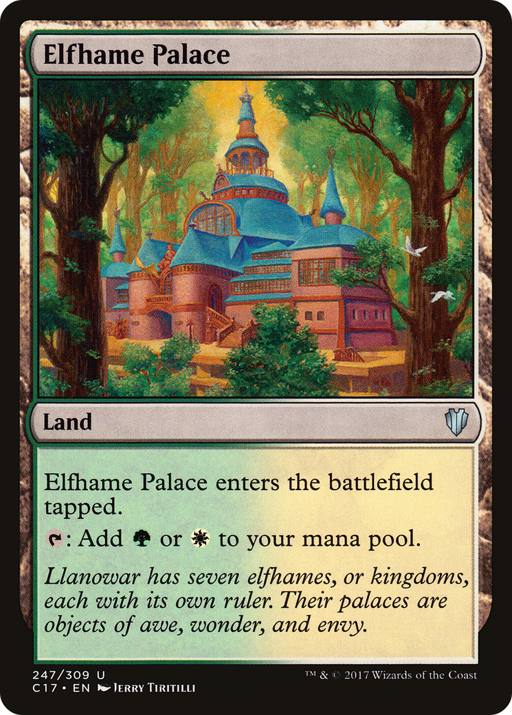 Elfhame Palace (C17-247) - Commander 2017