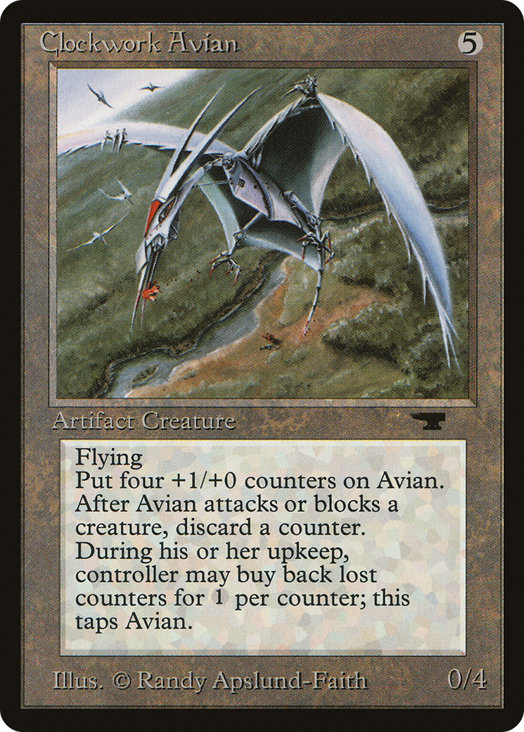 Clockwork Avian (ATQ-) - Antiquities