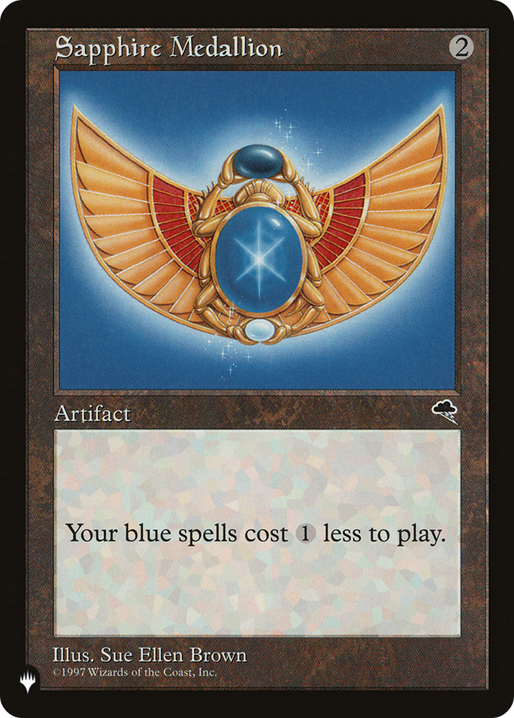 Sapphire Medallion (LIST-) - The List