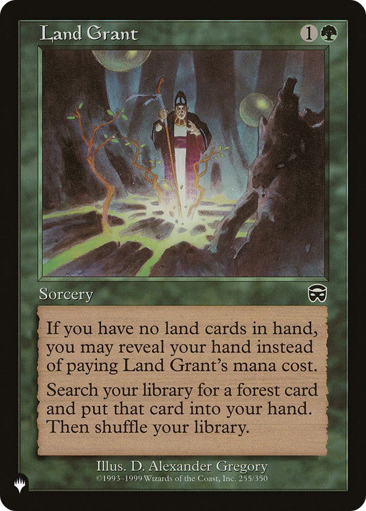 Land Grant (LIST-255/350) - The List